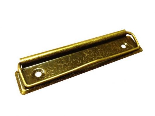 Rustic Style Brass Clipboard Clip Large