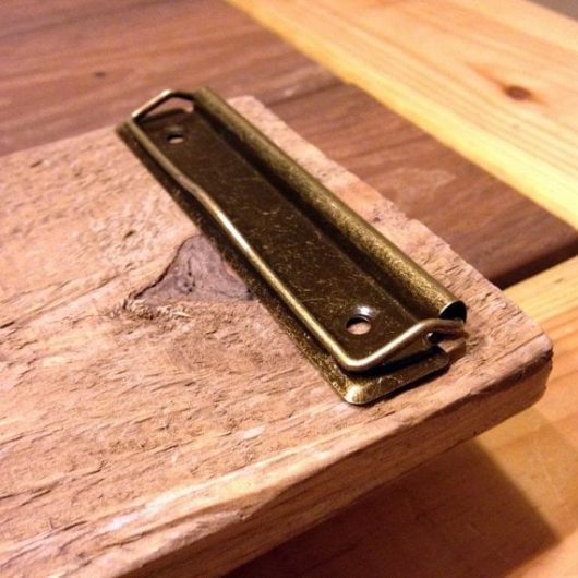 Rustic Style Brass Clipboard Clip Large