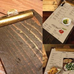 Restaurant Menu Clipboards