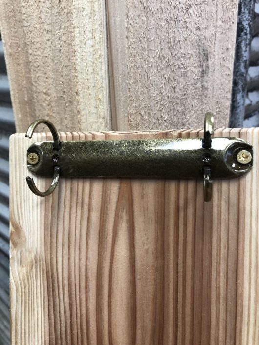 Natural Wood Clipboard with Two Ring Binder Clip